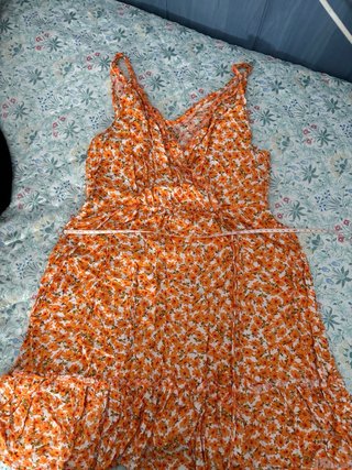 Lote Vestido Vaquero y 2 Vestidos Estampados