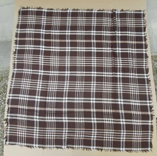 Sciarpa/Stola Maxi a Quadri Nuova 140x140