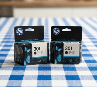 2 Cartuchos Tinta HP 301 Negros