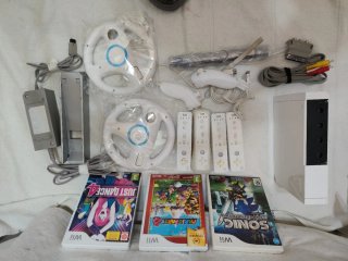 Consola Wii Completa con Juegos y Accesorios