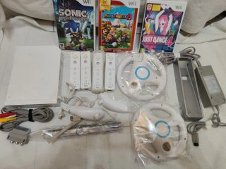 Consola Wii Completa con Juegos y Accesorios