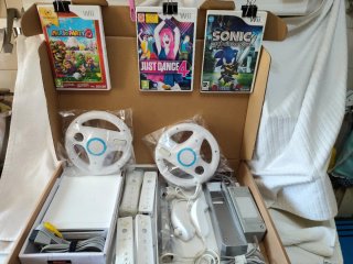 Consola Wii Completa con Juegos y Accesorios