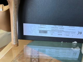Sandalias Lodi Piel Metalizada Dorado
