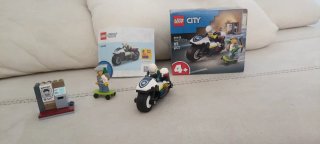 Lego City Moto della Polizia 60455 - 65 Pezzi