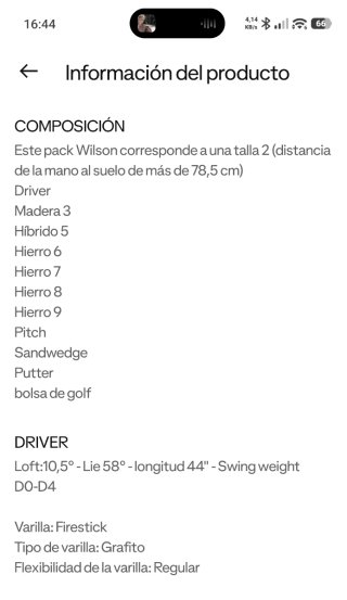 Palos Golf y bolsa Wilson Ultra HL Diestro Regular