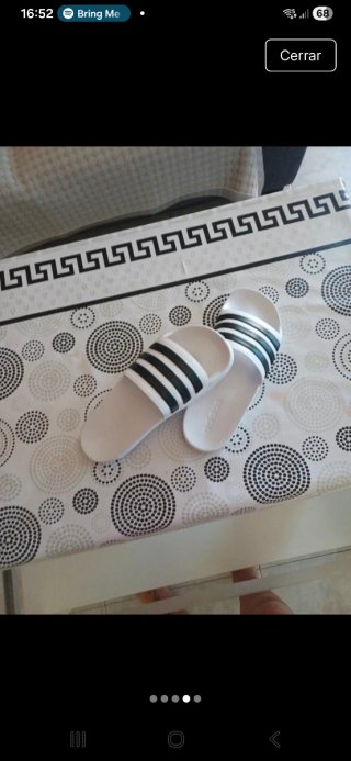 Ciabatte Adidas Bianche e Nere