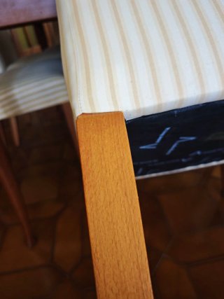 Mesa comedor extensible + 6 sillas