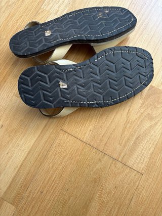 Abarcas Menorquinas unisex. Beige. Talla 40