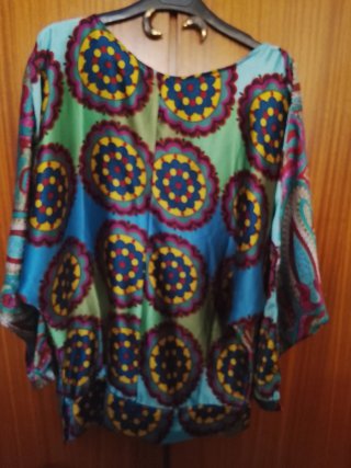 Blusa Desigual Seda Talla M