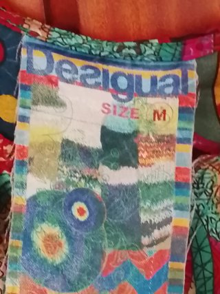 Blusa Desigual Seda Talla M