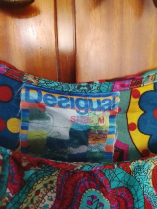 Blusa Desigual Seda Talla M