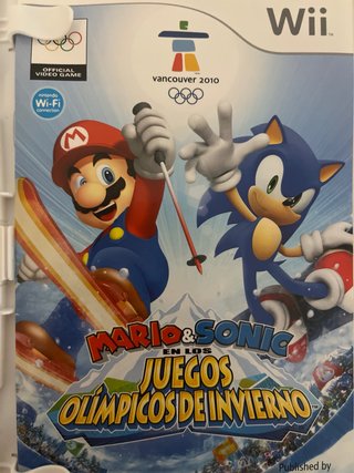 Mario & Sonic Juegos Olímpicos Invierno Wii