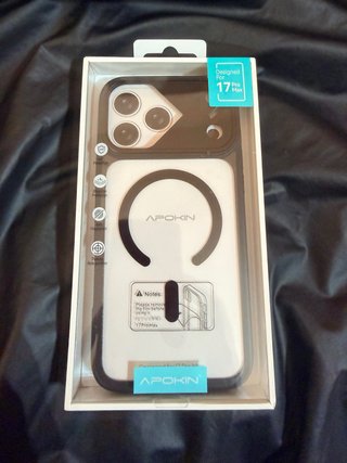 Funda APOKIN iPhone 17 Pro Max Negra