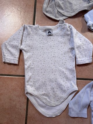 Lotto Body Neonata Manica Lunga