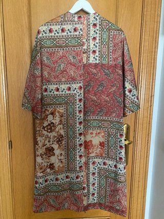 Kimono estampado reversible Zara