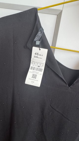 Vestido negro Parfois con pedrería