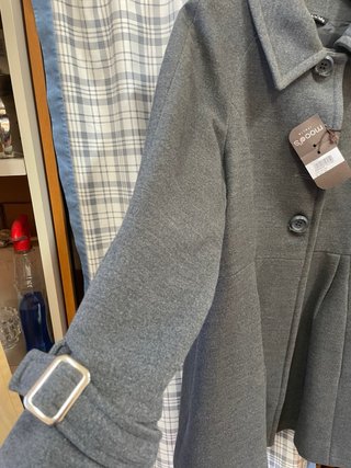 Cappotto D'auria Donna Taglia M Grigio