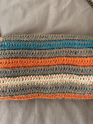 Bolso Parfois multicolor tejido