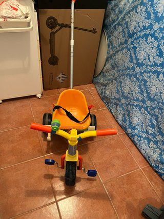 Triciclo Infantil con Empujador
