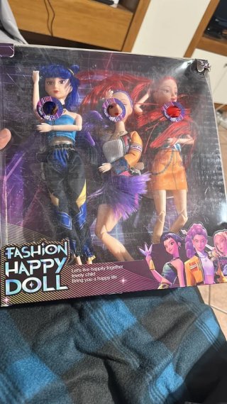 3Set With Music Fashion Happy Doll