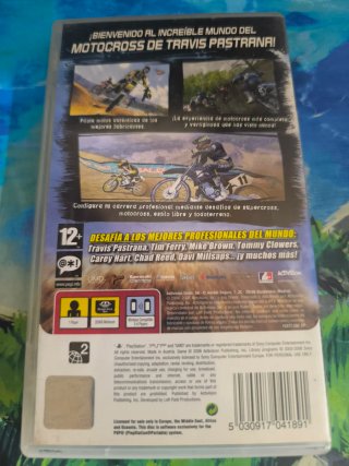 PSP MTX Mototrax Videojuego