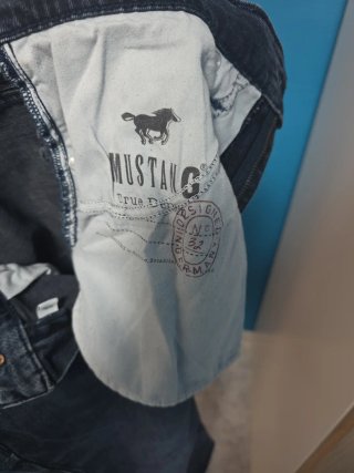 Vaqueros Mustang Hombre Azules