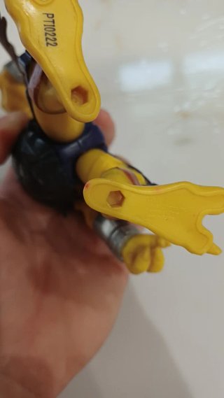 Action Figure Tartaruga Mutante Gialla
