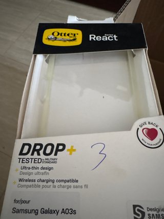 Funda OtterBox React Samsung Galaxy A03s