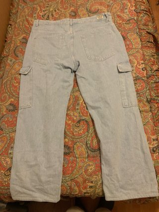 Pantalones cargo vaqueros