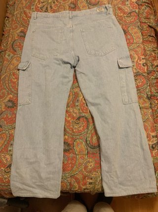 Pantalones cargo vaqueros