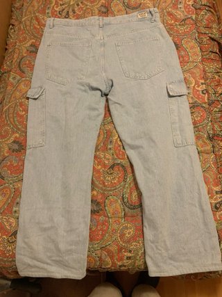 Pantalones cargo vaqueros