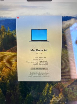 MacBook Air Apple Gris/Plateado 13''