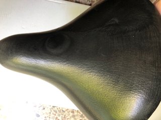 Sella per bicicletta con molla