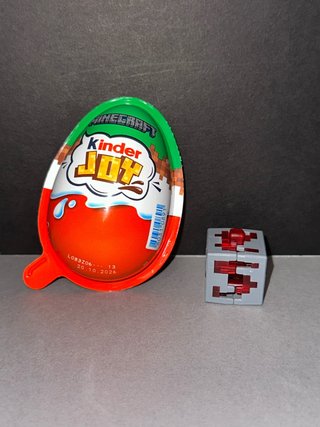 Kinder Joy Minecraft Bloco Redstone