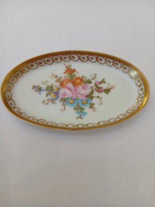 Piattino Limoges France vintage oro