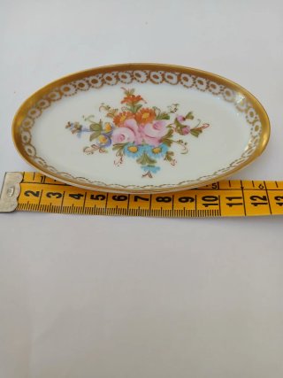 Piattino Limoges France vintage oro