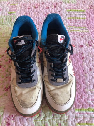 Zapatillas Nike Air Force 1 Rojas y Blancas