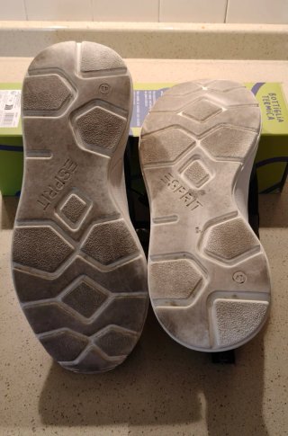 Sneakers donna Esprit nere e bianche