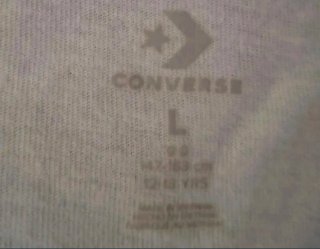 Camiseta niño 13 años Converse