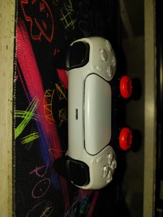 Mando eXtremeRate PS5 Blanco y Rojo