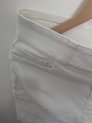 Minifalda Hollister Talla 29 Blanca talla 9