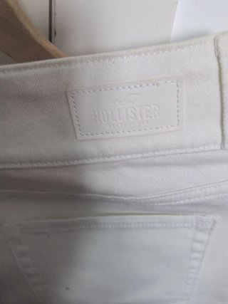Minifalda Hollister Talla 29 Blanca talla 9