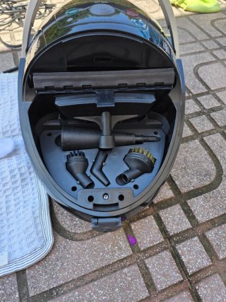 Limpiadora a vapor Hoover SteamJet Compact