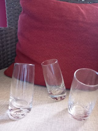 Bicchieri shot originali in cristallo