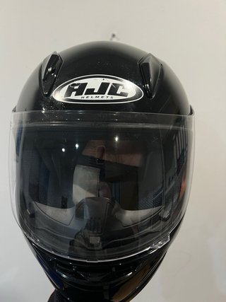 Casco HJC Moto Niño Negro