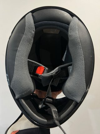 Casco HJC Moto Niño Negro