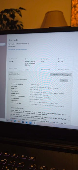 Portátil Asus ROG Strix G712LV 17"
