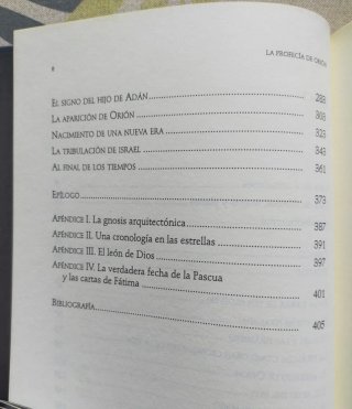 1* edición. La profecía de Orión. Adrian Gilbert.