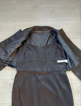 Talla 44/46 - Conjunto Vestido y Chaqueta Yera