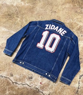 Chaqueta Vaquera Retro Zidane 10